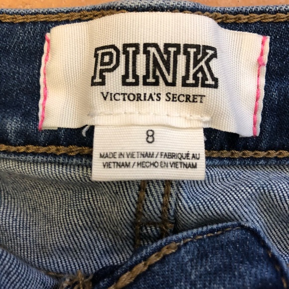 4 Pairs of VS PINK High Waist Shorts SZ. 8 - Picture 7 of 13